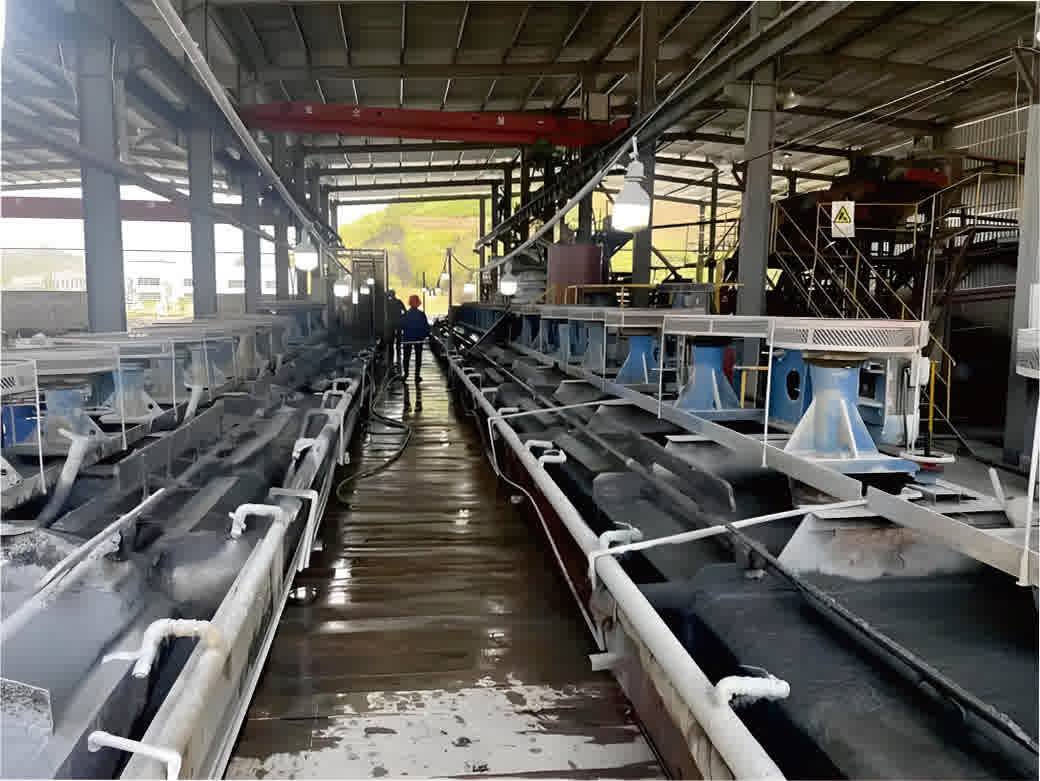 Chutes and Settling Tanks