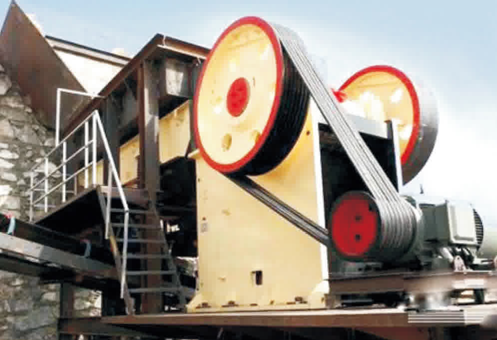 Jaw Crusher Close-Up